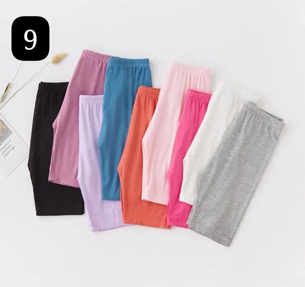 טייצים קצרים מידות: 3-12T