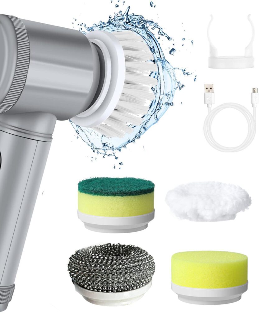 מברשת חשמלית נטענת usb חזקה במיוחד לכלים/ גז ועוד…