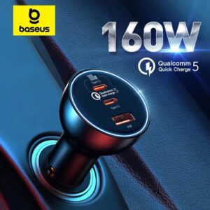 מטען לרכב מעולה Baseus 160W
