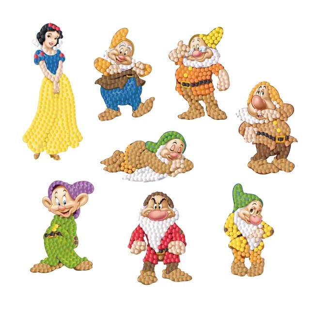 שיבוץ יהלומים​ על מדבקות לילדים