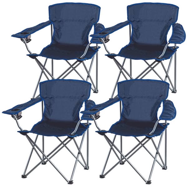 סט 4 כסאות קמפינג וים Go Nature