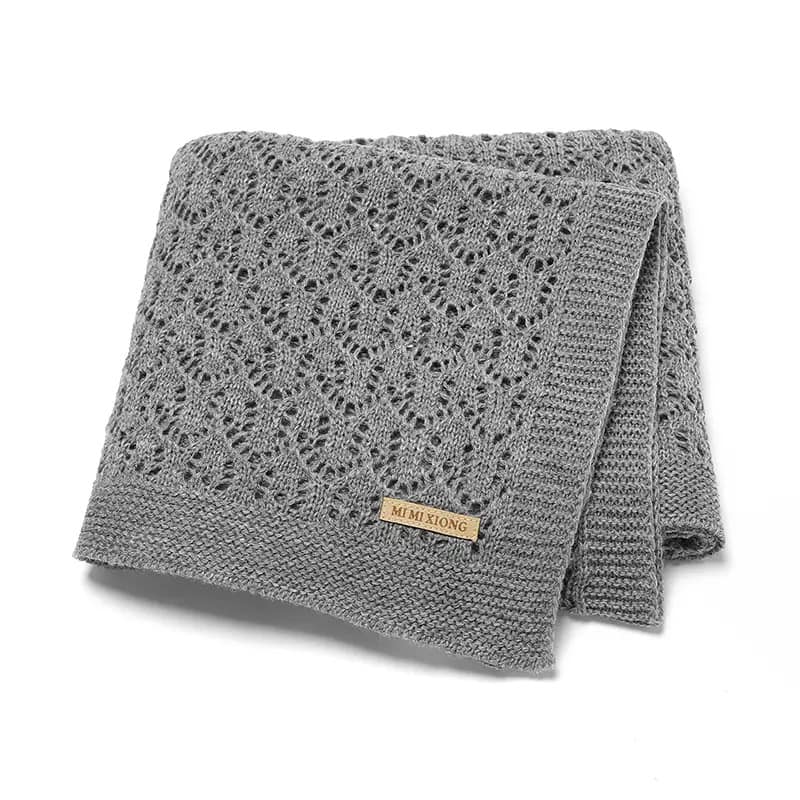 שמיכת תינוק מצמר דק