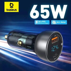 מטען לרכב מעולה Baseus 65W