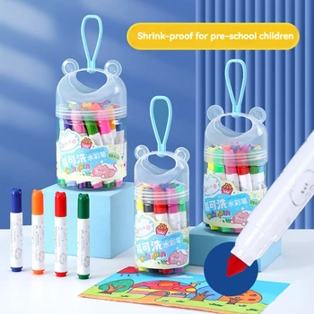 טושים רחיצים צבעוניים