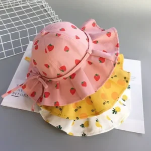 כובעי טמבל לילדות עם פפיון