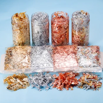 עלי רדיד כסף/זהב/ונחושת לקישוט