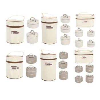 קופסאות תרמיות בגדלים שונים עם ידית נשיאה ותיק