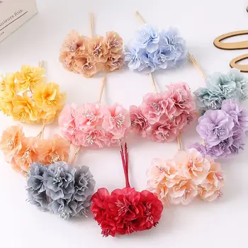 פרחים מלאכותיים לליפוף וקישוט