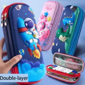 קלמרים קשיחים 2 תאים לבנים ובנות