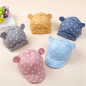 כובעי מצחייה נקודות עם אוזניים