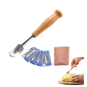 חורץ בצק, תבנית וסכין
