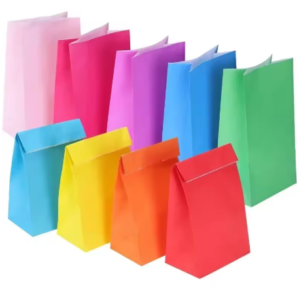 שקיות נייר צבעוניות