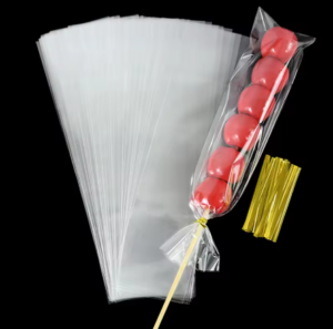 שקיות צלופן צרות וארוכות