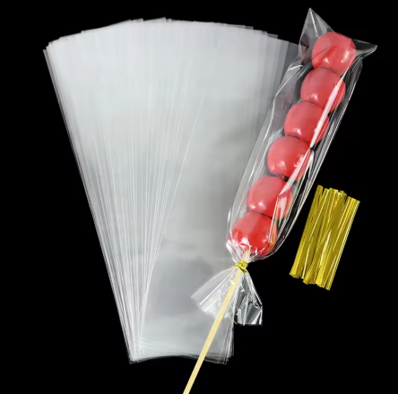 שקיות צלופן צרות וארוכות