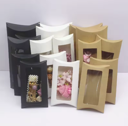 אריזות קרטון עם חלון |10 יחידות