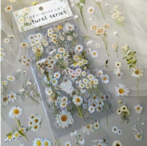 מדבקות פרחים