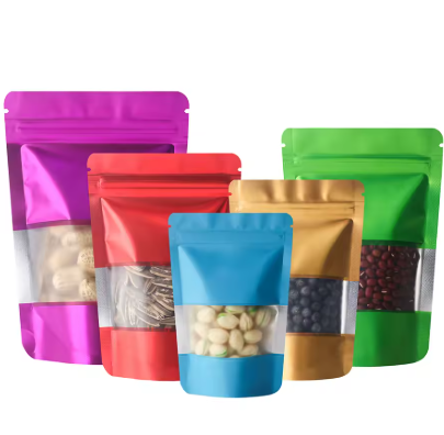 שקיות צבעוניות סגירת זיפר