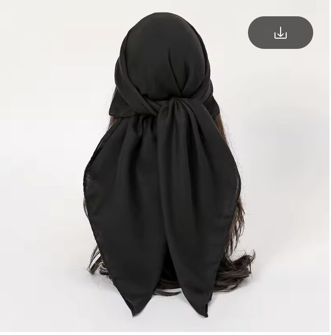 מטפחת מרובעת חלקה |90*90 ס״מ