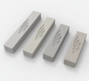 תבנית להכנת מזוזה יצוקה מבטון/אפוקסי/גבס