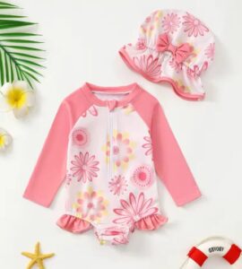 בגד ים לבנות |6 חודשים-3 שנים